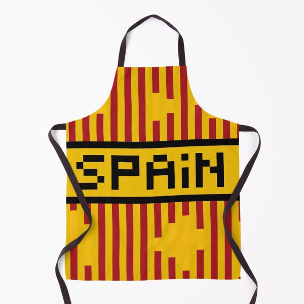 Item preview, SPAIN — Spain Soccer & Flag Pride Gift | Retro Pixel Art Word designed and sold by Mouremandier.