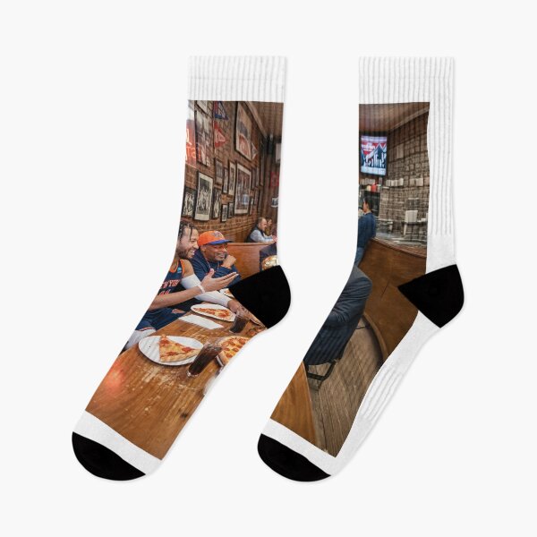 Item preview, MVP Jalen Brunson Having Pizza With His Super Fans designed and sold by Home Decor Art.