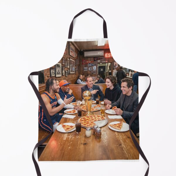 Item preview, MVP Jalen Brunson Having Pizza With His Super Fans designed and sold by Home Decor Art.