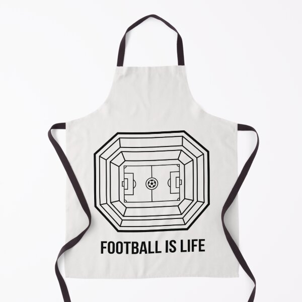 Item preview, Minimalist football stadium – Football Is Life designed and sold by David Mateo ArtWorks.