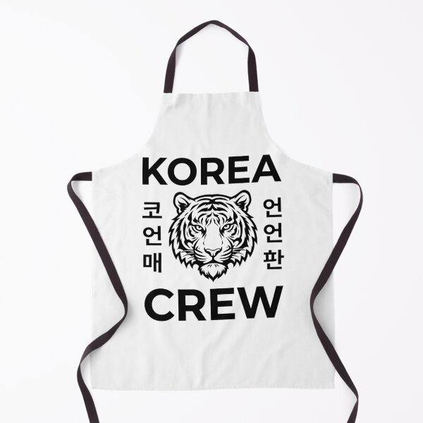 Item preview, Korea Crew Tiger Design with Korean typography designed and sold by Ahmedsyde.