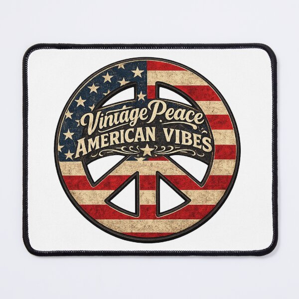 Item preview, Vintage Peace American Vibes Design designed and sold by HippyRikky.