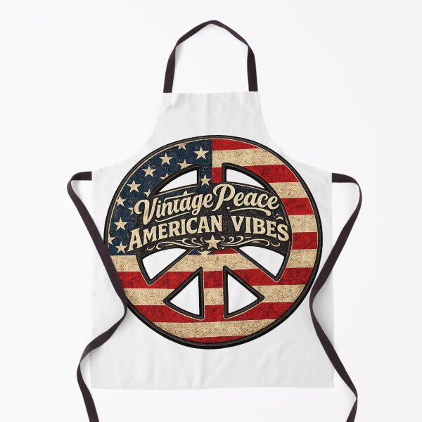 Item preview, Vintage Peace American Vibes Design designed and sold by HippyRikky.