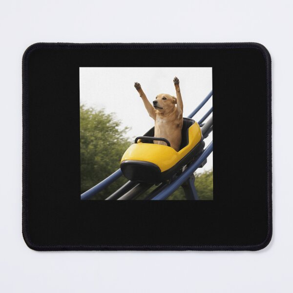 Item preview, Labrador Riding Roller Coaster Meme designed and sold by charoen-design.