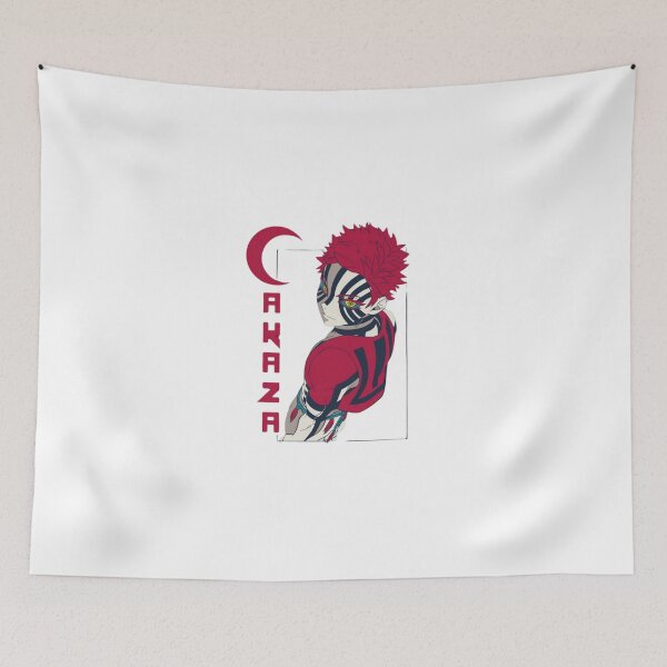 Item preview, Upper Moon Three looking back calmly beneath a red crescent moon designed and sold by JohnnyFive8.