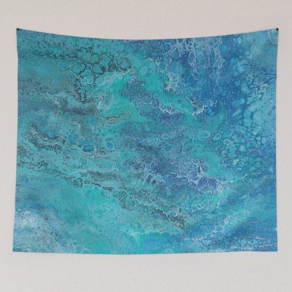 Item preview, Aqua Bubbles designed and sold by LesenArt.