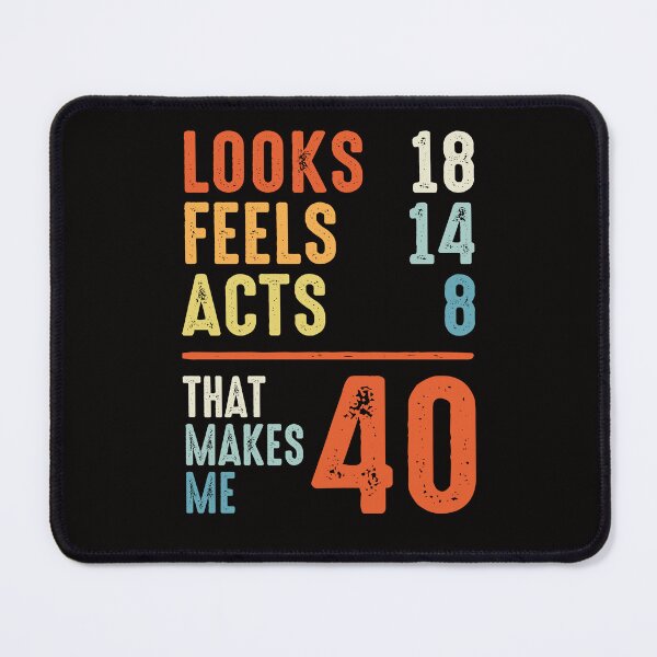 Item preview, Hilarious 40th Birthday Idea I 40 Years designed and sold by FernaRoje.