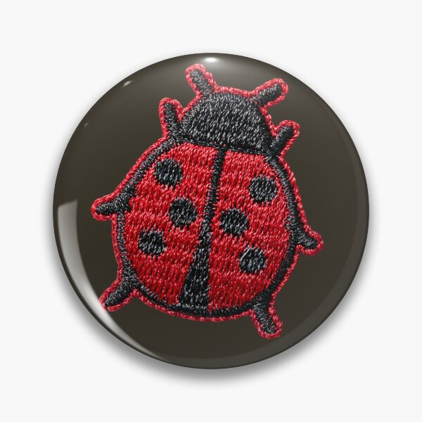 Item preview, Minimalist Ladybug Embroidery designed and sold by MegaNovaArt.