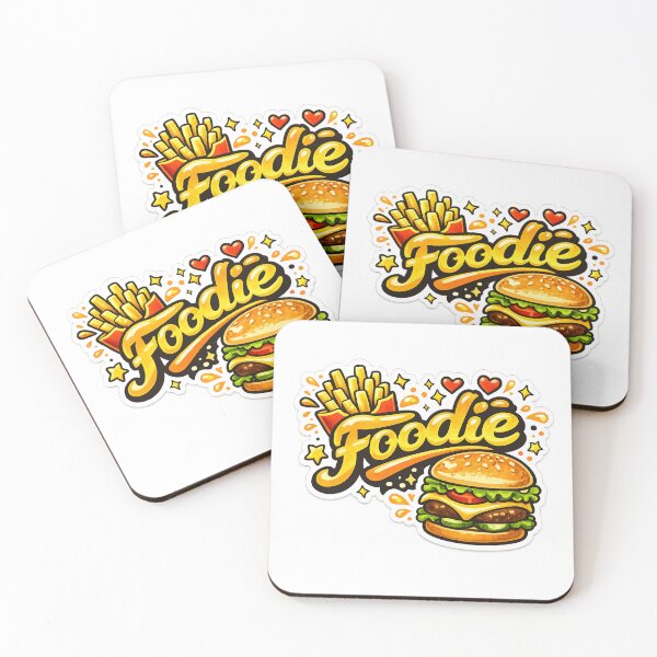Item preview, Foodie Sticker | Cute Food Lover Quote Design | Fun Typography Art designed and sold by Nilucreations.