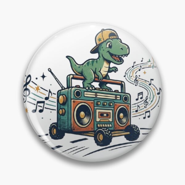 Item preview, Boombox Dino – Retro Music Ride designed and sold by Dogandesighn.