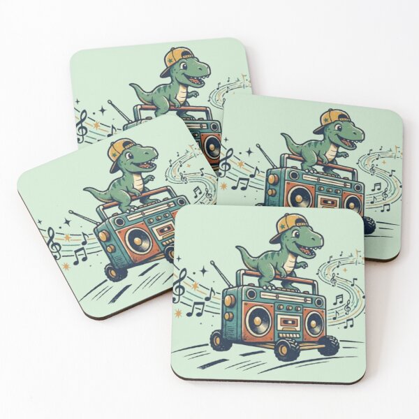 Item preview, Boombox Dino – Retro Music Ride designed and sold by Dogandesighn.
