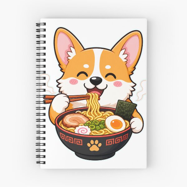 Item preview, Corgi Ramen - Kawaii Foodie Trend designed and sold by Ahmed Nedji.