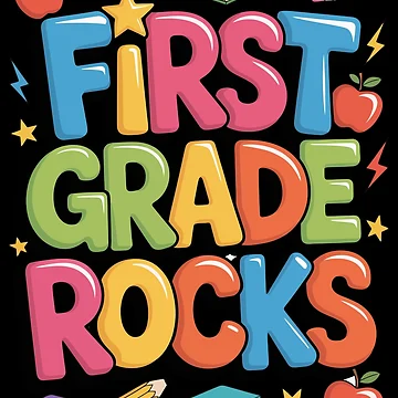 Artwork thumbnail, First Grade Rocks by jkrphoto