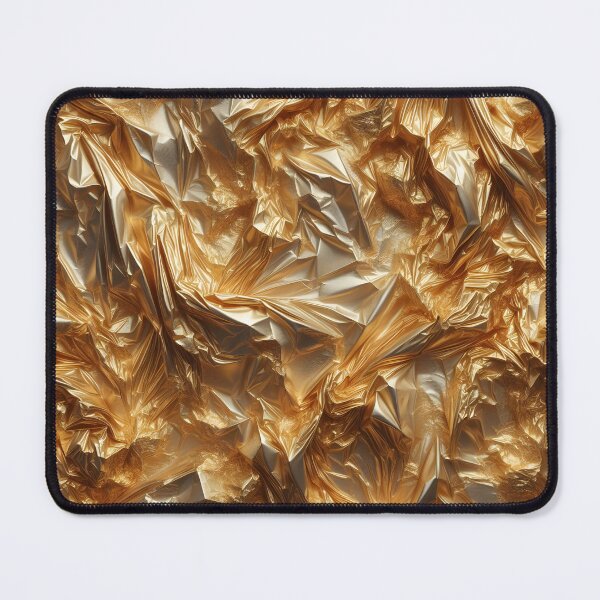 Item preview, Crumpled Gold Foil Metallic Texture designed and sold by Sabyta.