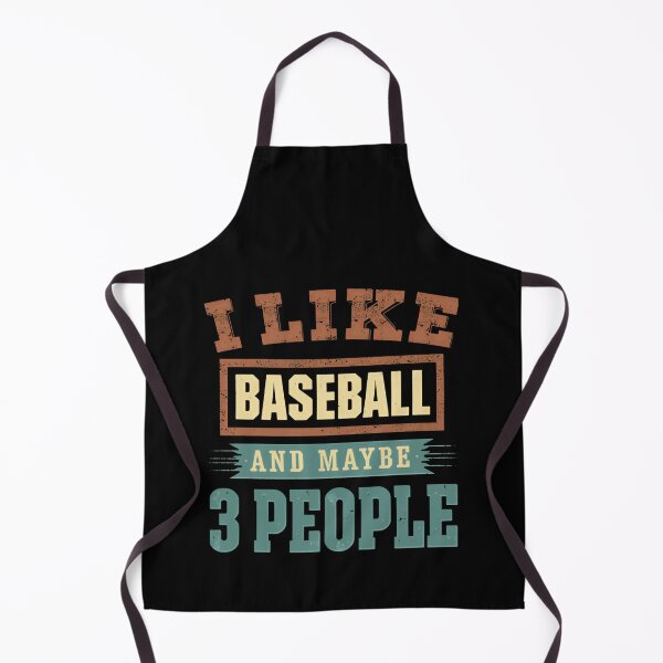 Item preview, I Like Baseball And Maybe 3 People Baseball Fan Lover Player Coach Introvert Humor Gift designed and sold by HumansStuck12.