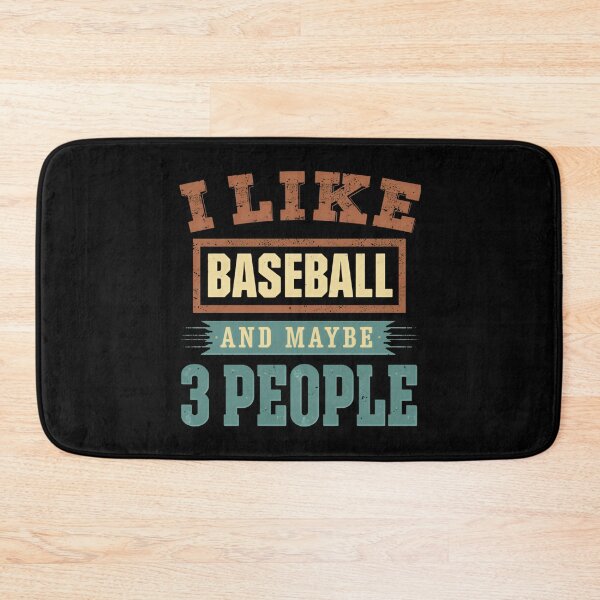 Item preview, I Like Baseball And Maybe 3 People Baseball Fan Lover Player Coach Introvert Humor Gift designed and sold by HumansStuck12.