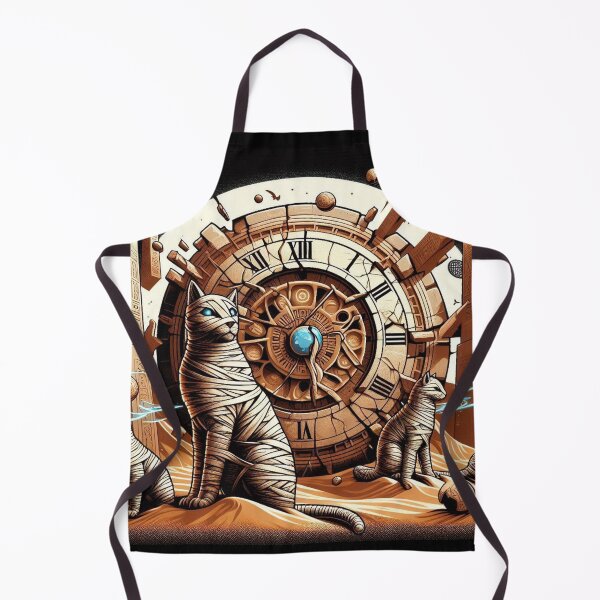 Item preview, Mystic Cats of Time – Cosmic Desert Vision designed and sold by Dogandesighn.