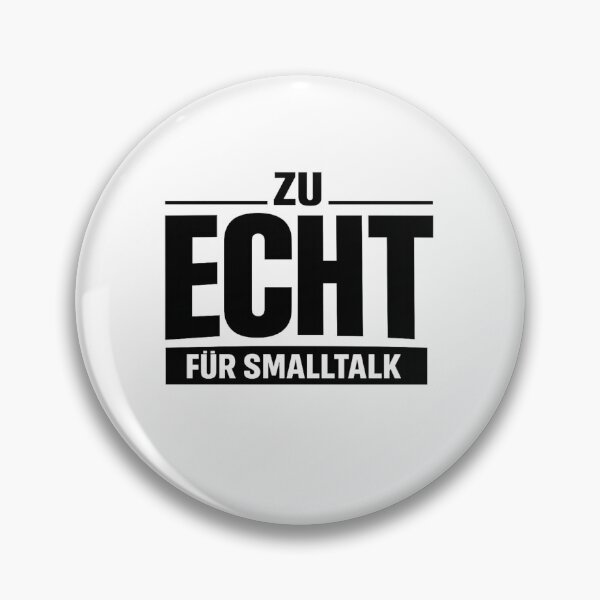 Item preview, "Too real for small talk" designed and sold by PeterPunkt.