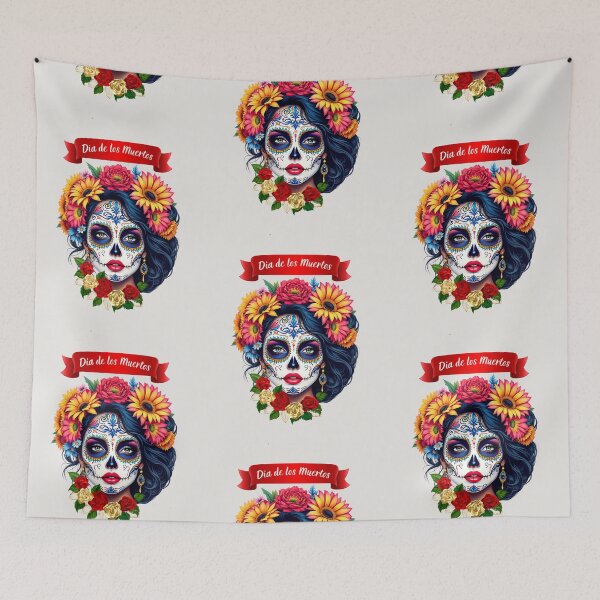 Item preview, Blooming Spirit- Dia De Los Muertos Sugar Skull designed and sold by gomood.