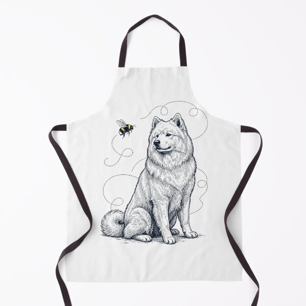 Item preview, Samoyed Bumble Bee Honeybee Dog Lover designed and sold by Kimberley King Art King Art.