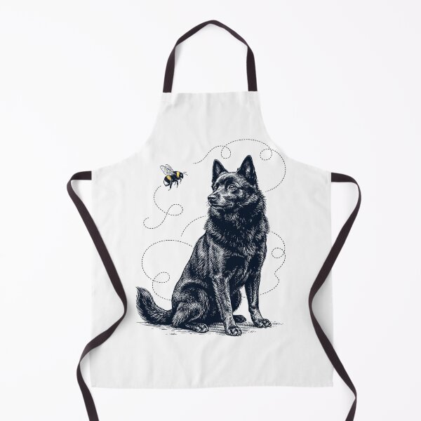 Item preview, Schipperke Bumble Bee Honeybee Dog Lover designed and sold by Kimberley King Art King Art.