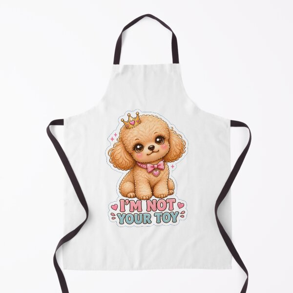 Item preview, I'm Not Your Toy | Cute Kawaii Toy Poodle Dog Lover Gift designed and sold by Bettybee00.