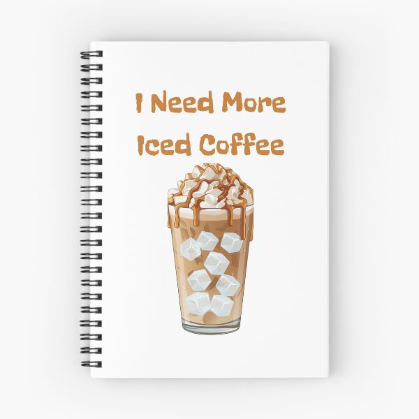 Item preview, I Need More Iced Coffee T-shirt Gifts designed and sold by ZemVibe.
