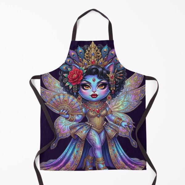 Item preview, Glamour Royal Drag Queen Cat Chibi Art designed and sold by ChaEmm_Studio.