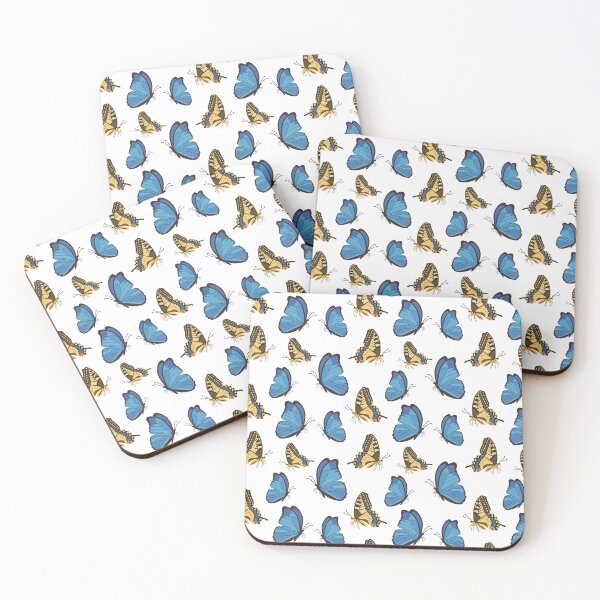 Item preview, Blue Morpho Butterfly Pattern designed and sold by BetweenForms.