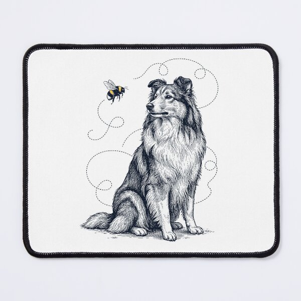 Item preview, Shetland Sheepdog Bumble Bee Honeybee Dog Lover designed and sold by Kimberley King Art King Art.