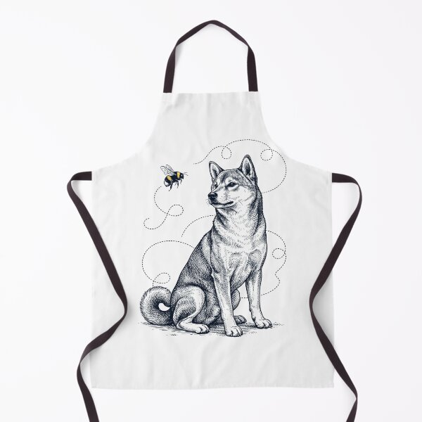 Item preview, Shiba Inu Bumble Bee Honeybee Dog Lover designed and sold by Kimberley King Art King Art.