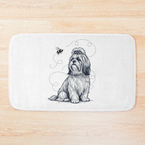 Item preview, Shih Tzu Bumble Bee Honeybee Dog Lover designed and sold by Kimberley King Art  King Art.