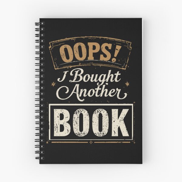 Item preview, Oops! I Bought Another Book Reader Bibliophile Bookworm designed and sold by HumansStuck12.
