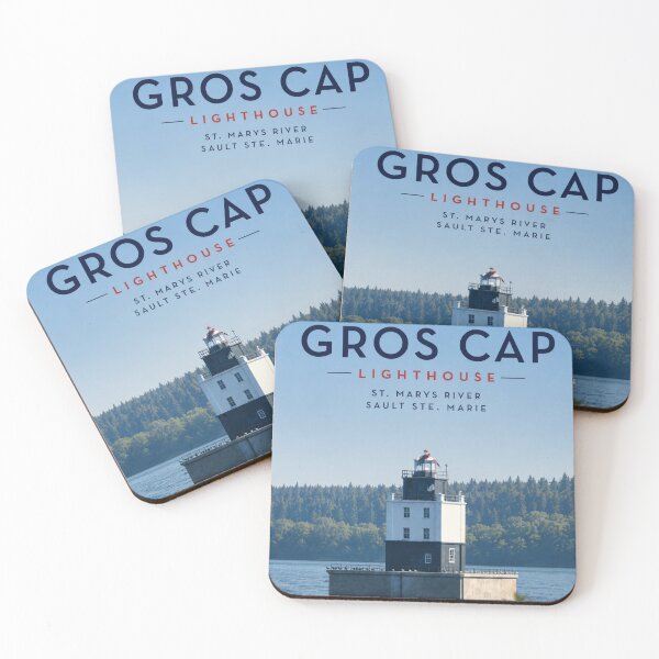 Item preview, Gros Cap Lighthouse Poster designed and sold by greatlakesimage.