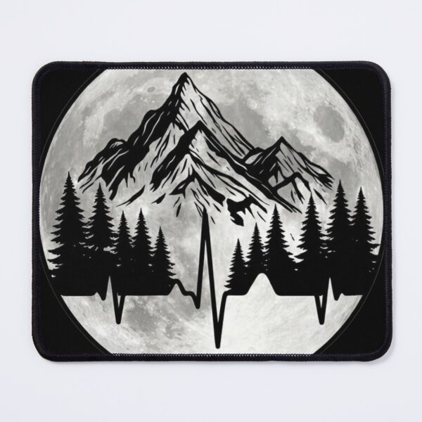 Item preview, Mountain Pulse – Heartbeat of Adventure designed and sold by Essi80.