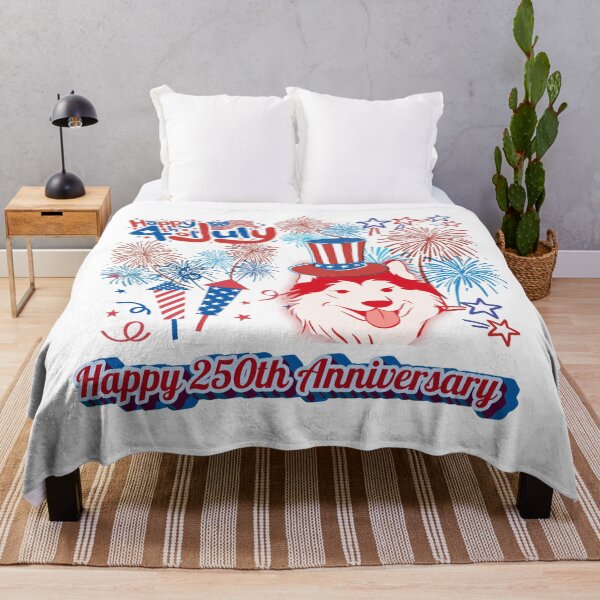 Item preview, Happy 4th of July Dog Graphic – Happy 250th Anniversary America 1776-2026 Patriotic Fireworks USA Celebration designed and sold by Daily Mood Studio.