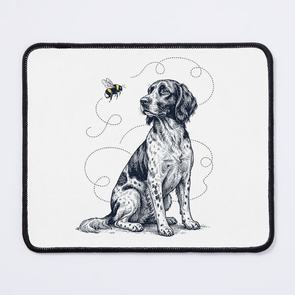 Item preview, Small Munsterlander Pointer Bumble Bee Honeybee Dog Lover designed and sold by Kimberley King Art King Art.