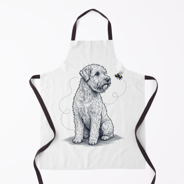 Item preview, Soft Coated Wheaten Terrier Bumble Bee Honeybee Dog Lover designed and sold by Kimberley King Art King Art.