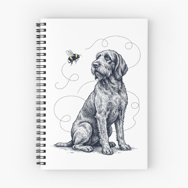 Item preview, Spinone Italiano Bumble Bee Honeybee Dog Lover designed and sold by Kimberley King Art  King Art.