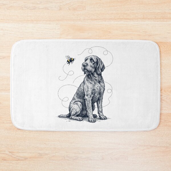 Item preview, Spinone Italiano Bumble Bee Honeybee Dog Lover designed and sold by Kimberley King Art  King Art.