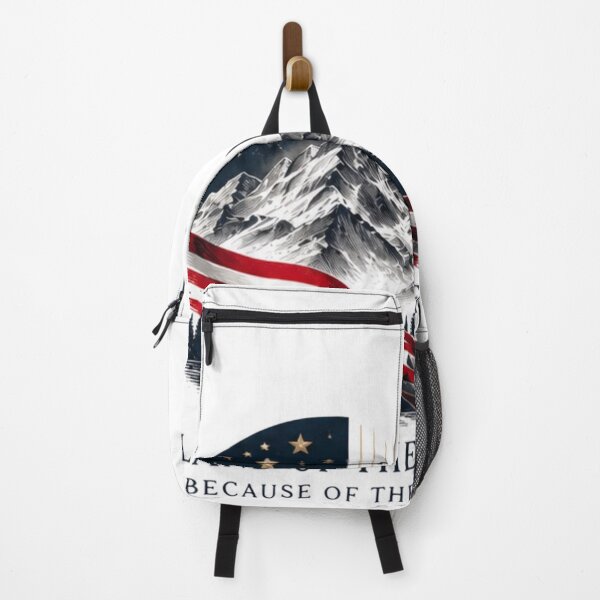 Item preview, Land of the Free Mountain Patriot designed and sold by novaduman.