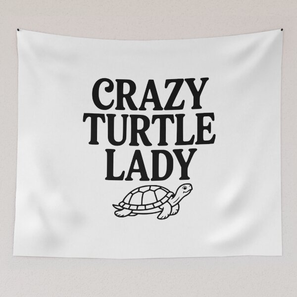 Item preview, Crazy Turtle Lady designed and sold by Frank Ring.
