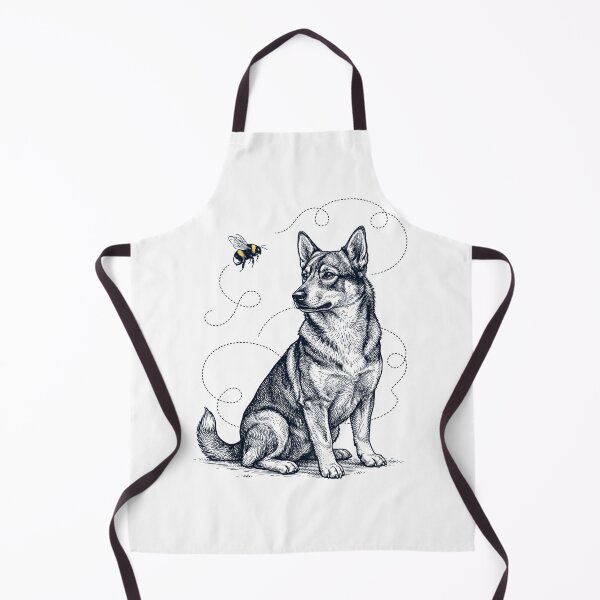 Item preview, Swedish Vallhund Bumble Bee Honeybee Dog Lover designed and sold by Kimberley King Art King Art.