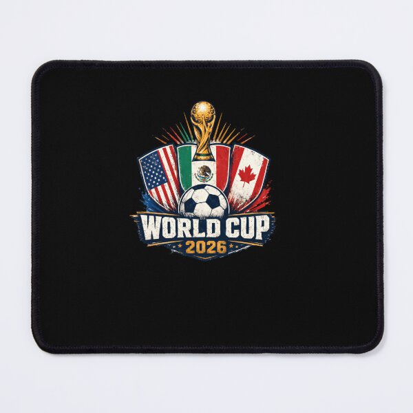 Item preview, World Cup 2026 Football Soccer USA Mexico Canada Host Nations Fan designed and sold by RetroMini2026.
