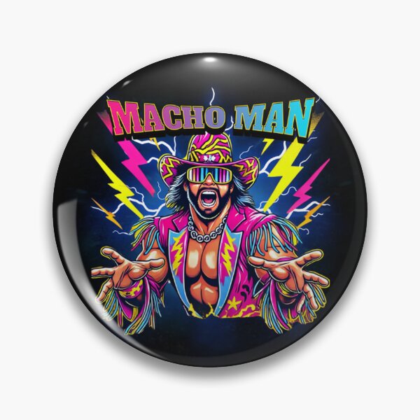 Artikelvorschau, Macho Man Randy Savage WCW WWF Wrestling T-Shirt entworfen und verkauft von Deddirae.