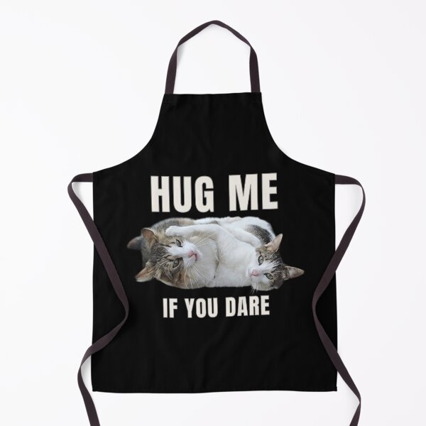 Item preview, Hug Me If You Dare - Funny Cat Design designed and sold by MB-CatPrints.