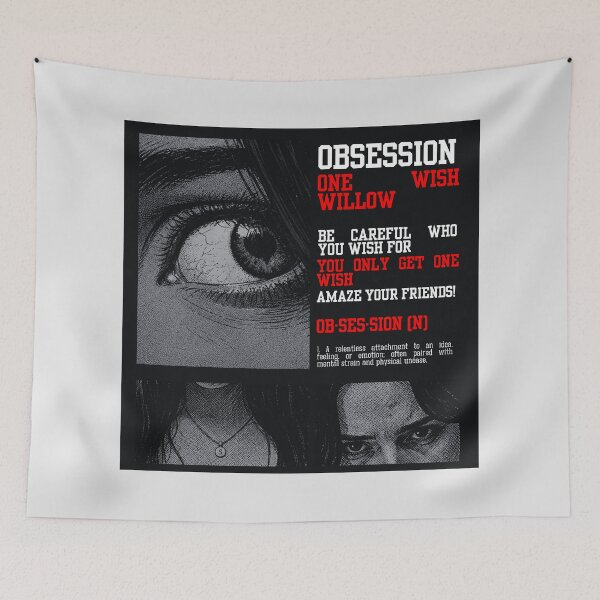 Item preview, Obsession Horror Manga Comic Poster Graphic designed and sold by Numair  Baig.