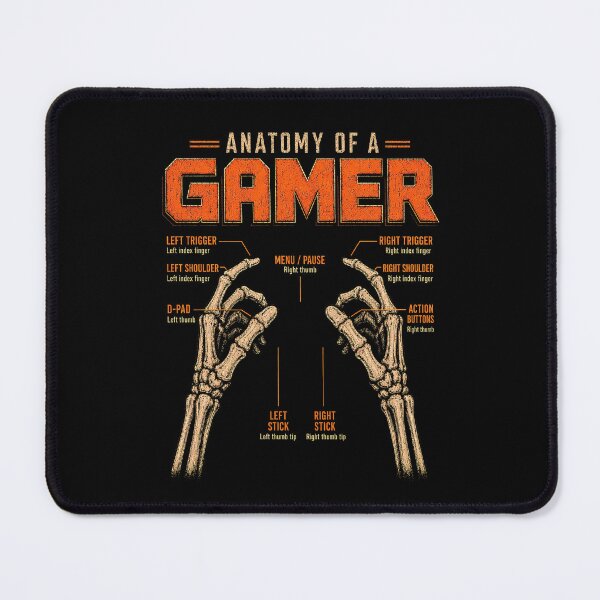 Item preview, Anatomy of a Gamer Skeleton Hands Gaming designed and sold by JerdbordinShop.