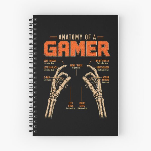 Item preview, Anatomy of a Gamer Skeleton Hands Gaming designed and sold by JerdbordinShop.
