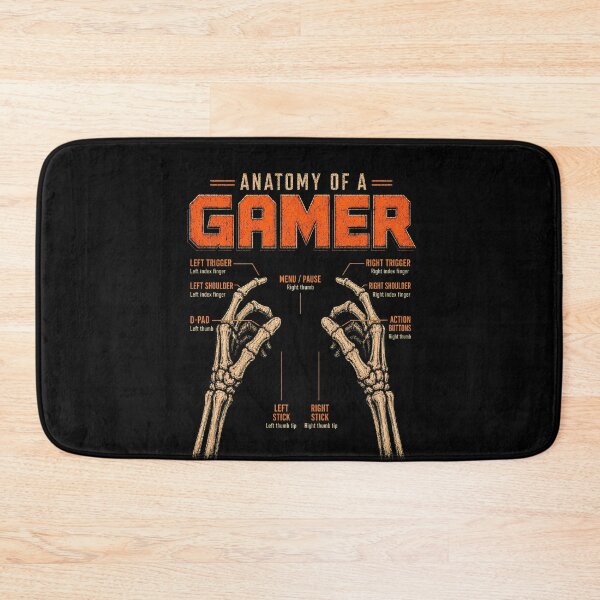 Item preview, Anatomy of a Gamer Skeleton Hands Gaming designed and sold by JerdbordinShop.
